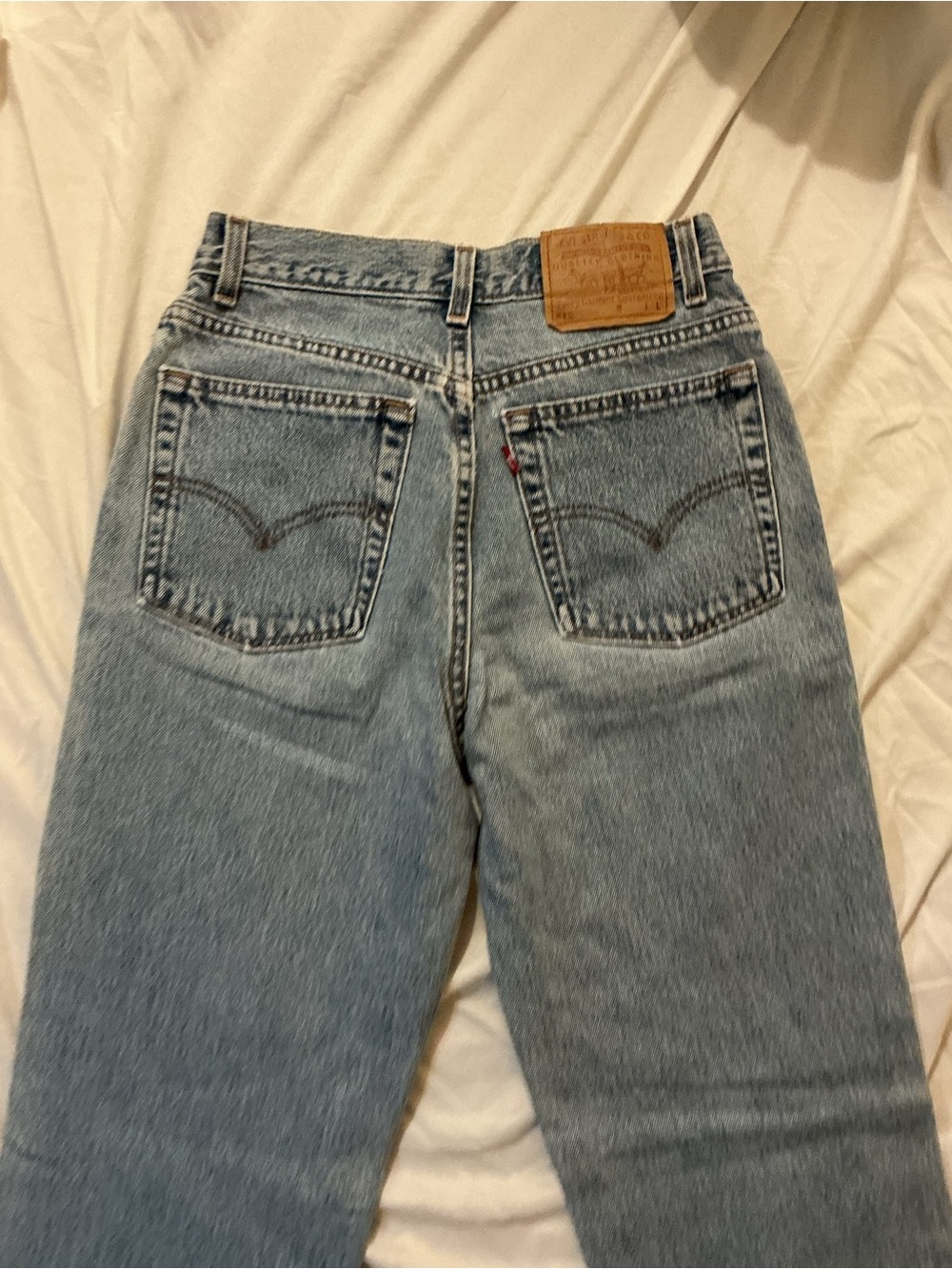 Levi's Vintage Women’s 512 Slim Fit Jeans Tapered Leg - Picture 8 of 14